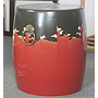 Ceramic stool