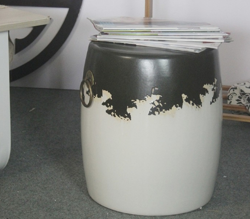 Ceramic stool