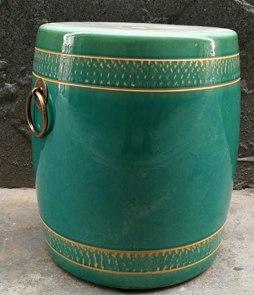 Ceramic stool