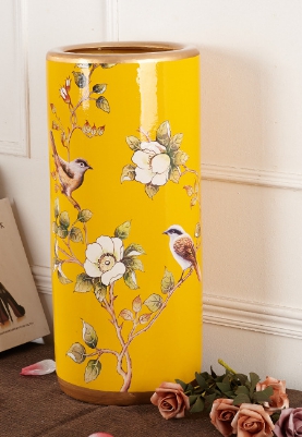 Ceramic flower bottle