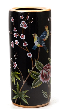 Ceramic flower bottle