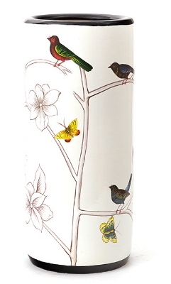 Ceramic flower bottle