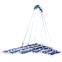 Mop - 42"(110cm) Standard Lobby Mop(With 1.25m Stick)