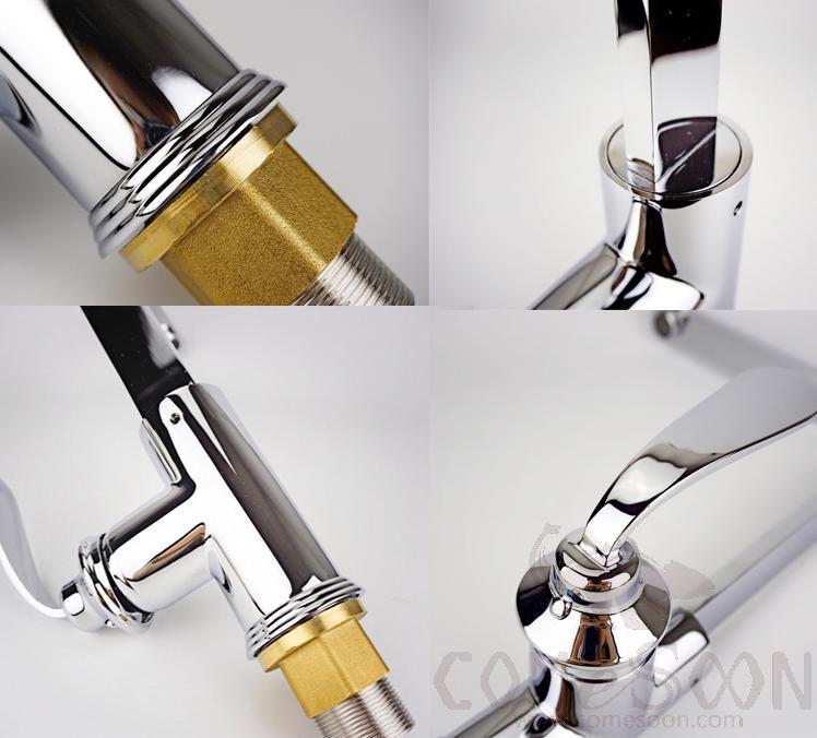 Kitchen Faucet-Brass