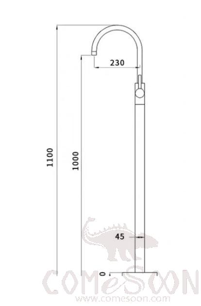 Bathtub Faucet-Brass