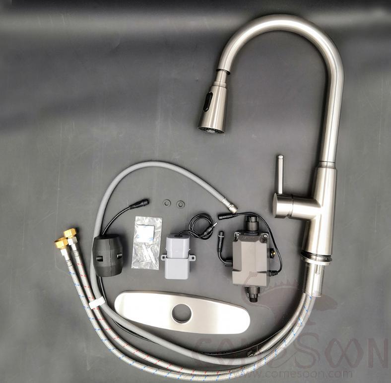 Inductive drawable kitchen faucet - SUS304