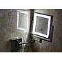 Led Makeup Mirror-Plug / Double-Sided Mirror / Inductive Switch - Antique - 8 inch (20cm) Single - Copper + SUS304