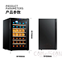 
28 Bottles Thermoelectric Led Wine Refrigerator