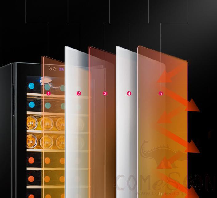 
28 Bottles Thermoelectric Led Wine Refrigerator