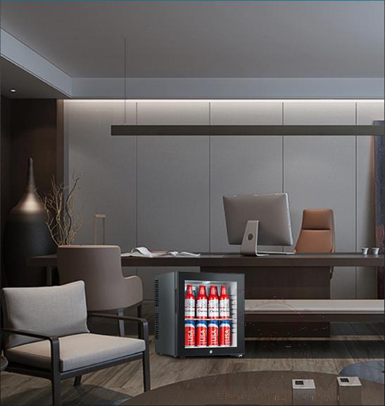 40L Gass Door Thermoelectric Minibar  Fridge 