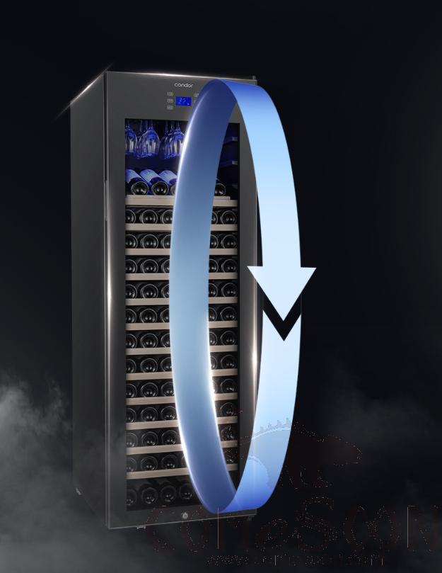 160-210 Bottles Compressor Wine Refrigerator