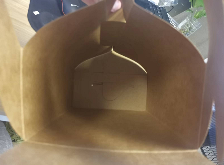 Muffin Box L-sized  with logo