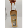 Kraft Wine Carry Bag W/LOGO 750ml
