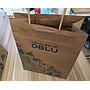Kraft Carrying Bag M-SIZED  W/LOGO