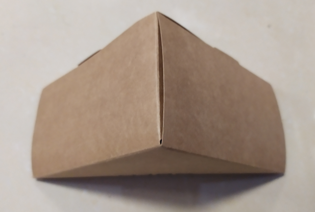Kraft Sandwich Box w/ Window W/LOGO