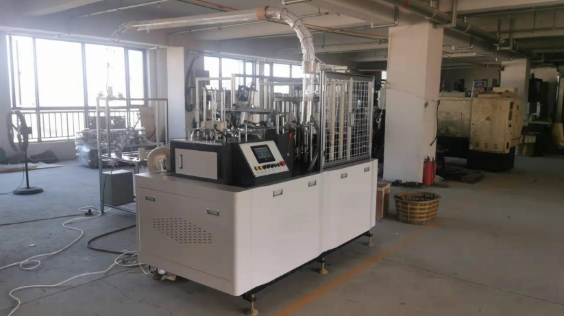Medium speed paper cup machine, 75-95 PCS / min, Customizable paper cup specification range 3-12oz (single specification), 380V 50Hz / 220V 50Hz, 6KW