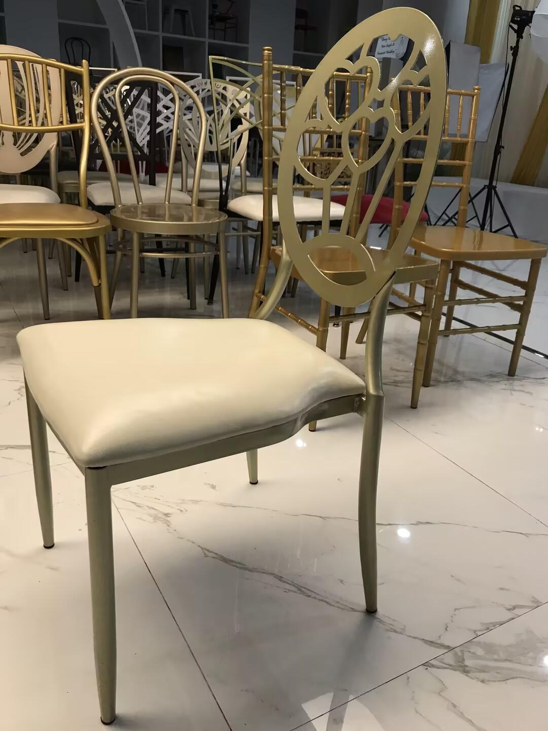 Iron Banquet Chair-44*43*93.5cm