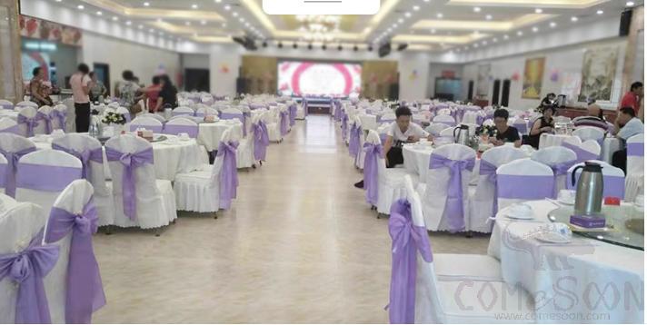 Chair Cover Band,Blue,14*275Cm