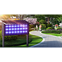 Outdoor Solar Mosquito Killer Light，L65*W18*H86cm