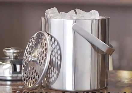 1.3L SUS 304 Ice Bucket W/Ice Tong