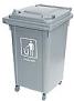60L Four Wheel Mobile Trash Can Reinforced