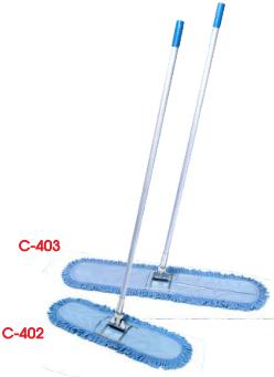 36 &quot;Microfiber With Lace Dust Pushing Cloth