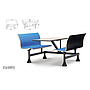 Long wooden chair