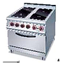 4-Burner Induction cooker with oven