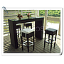 SET0509 imitation rattan bar stool
