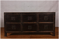 Juyuanzhai Classical distressed cabinet