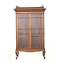 Handmade teak porcelain cabinet
