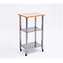 NT5350 wooden board mobile preparation table