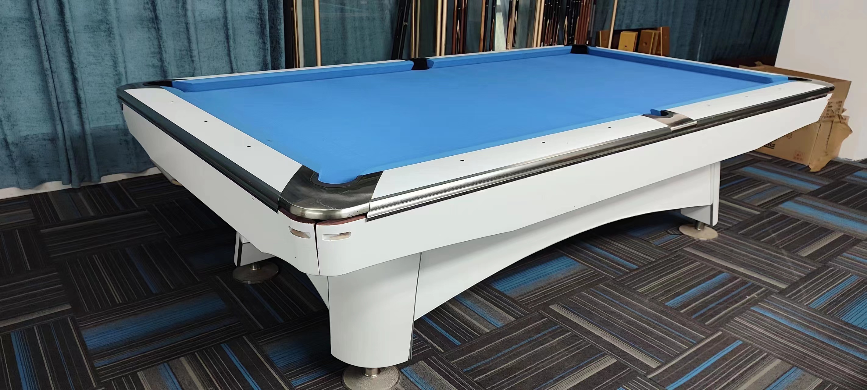 Six Generations Of Nine Ball Table,290*165*85Cm