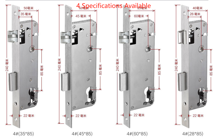 Hotel Sensor Lock, SUS 304,