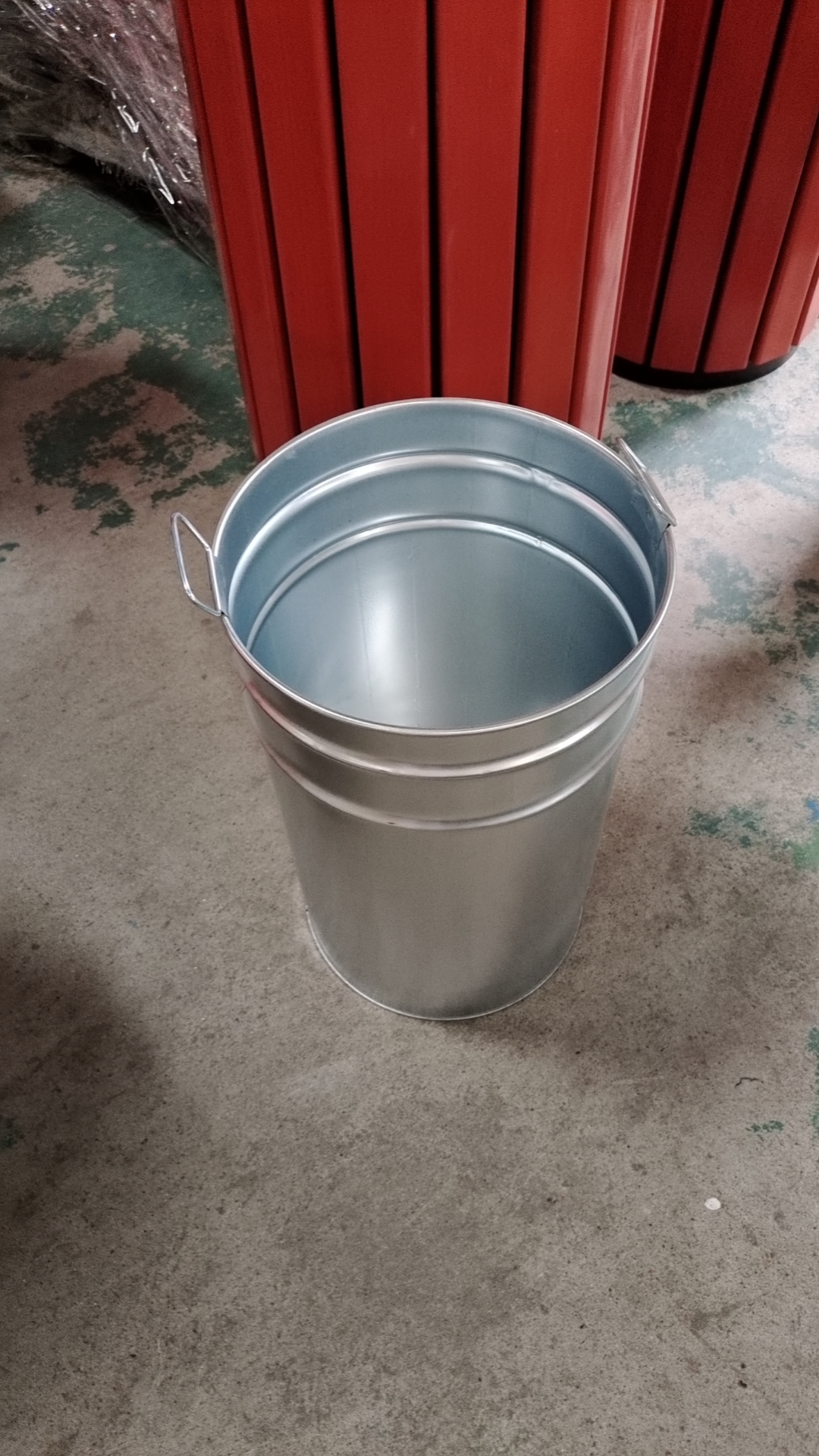 Outdoor Rubbish Bin，304 Stainless Steel，400*H765mm