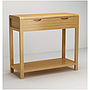 Solid wood console table