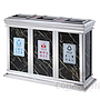 Outdoor Trash Can, SS201, L960 * W310 * H700mm
