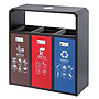 Outdoor Trash Can, Iron Baking Paint, L900 * W360 * H980mm