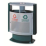 Outdoor Trash Can, Stoving Varnish, L670 * W380 * H960mm