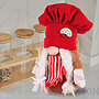 Chef Rudolph Doll-Female,PP Cotton + Gravel,H25 cm