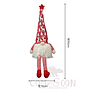 Shining Faceless Doll-Red,Cloth art,H50 cm