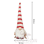 Shining Faceless Doll-White,Cloth art,H46 cm