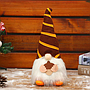 Shining Faceless Doll-Chestnut,Cloth art,H31 cm
