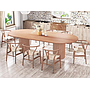 All solid wood dining table-160*80*75cm