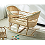 Real rattan baby bed-115*56*72cm  Baby Cot