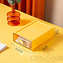Storage Box Yellow-W16.5*L23*H 7CM,PP