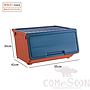 Toys Storage Box Blue-
W55*L42*H30 CM,PP