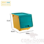 Toys Storage Box Green-
W28*L42*H31 CM,PP