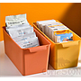 Storage Tray Orange-L28*W13.5*H12.5 CM,PP
