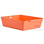 Storage Tray Orange-L30.5*W20*H12 CM,PP